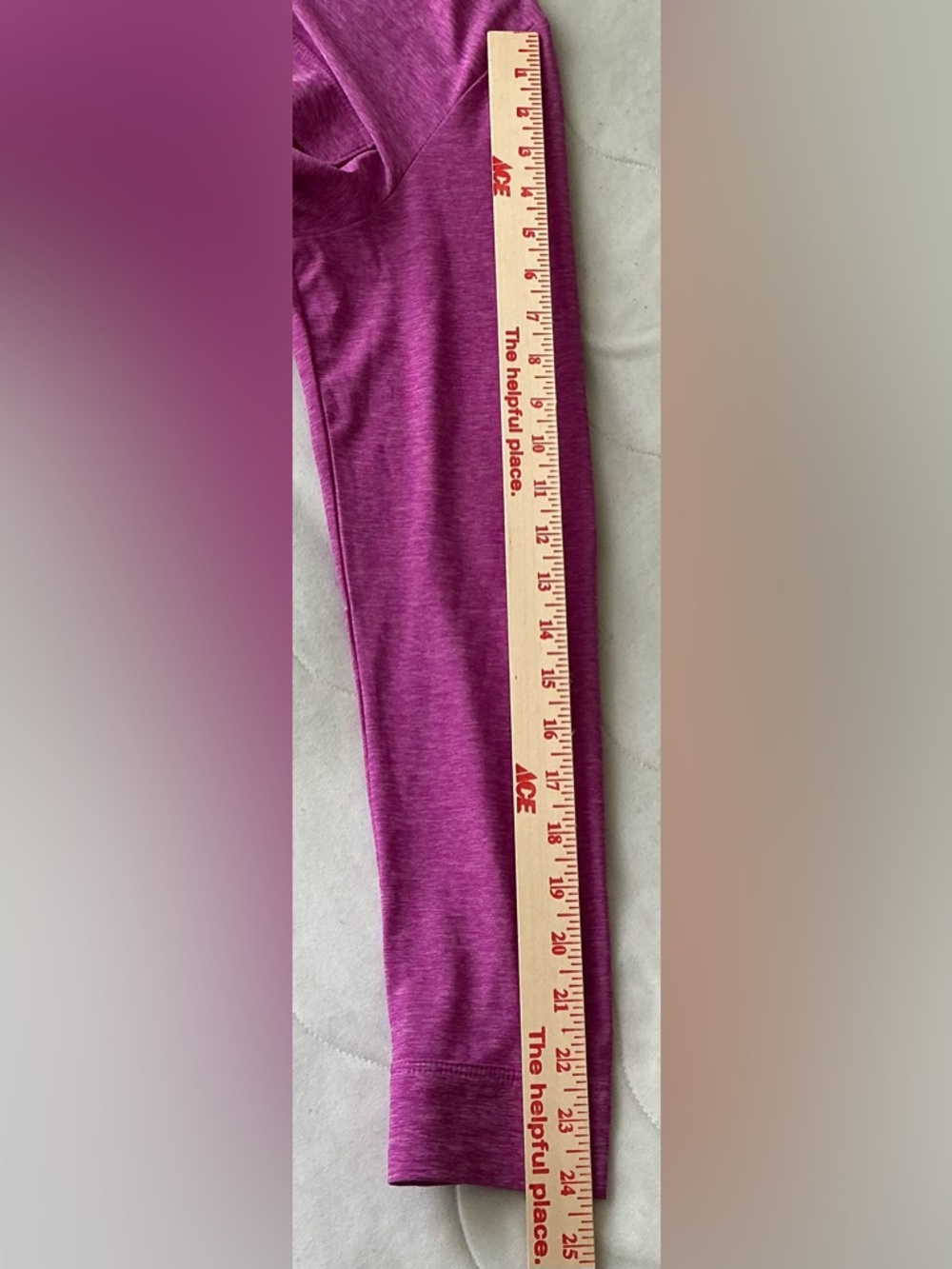 Eddie Bauer Travex Button Down Shirt Roll Tab Long Sleeve Top Purple Light M - Picture 10 of 11